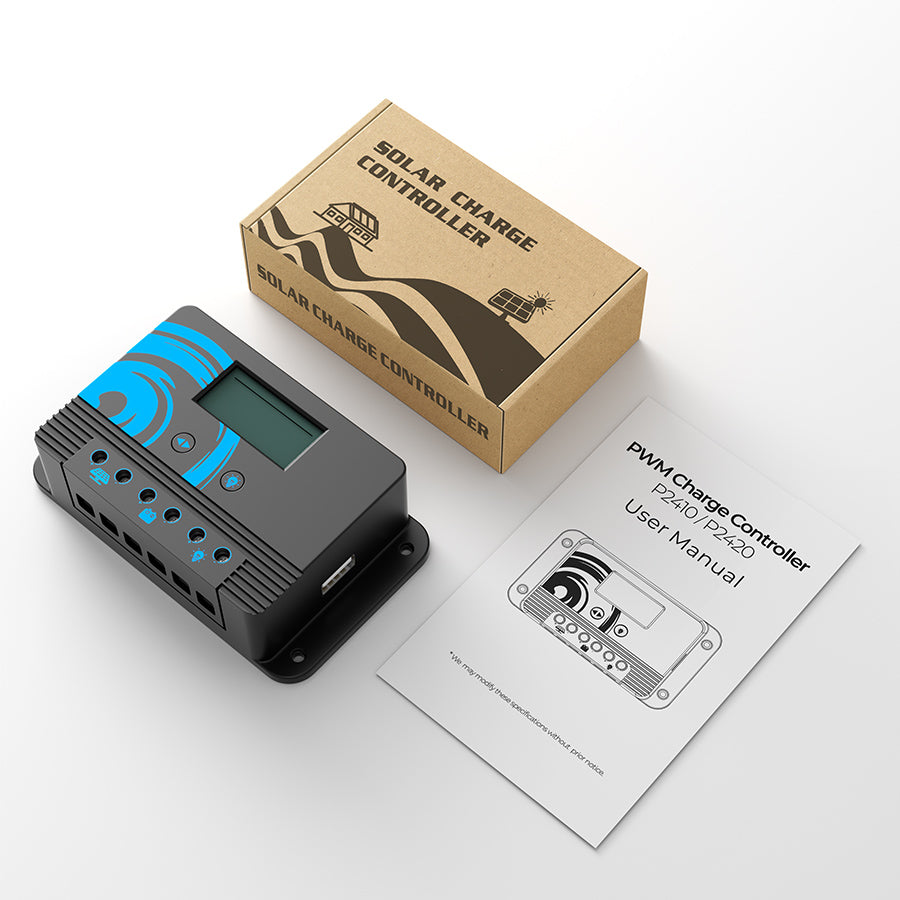 20A 12/24V PWM Solar Charge Controller