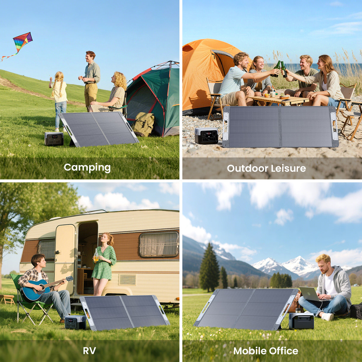 110W N-Type Portable Solar Panel