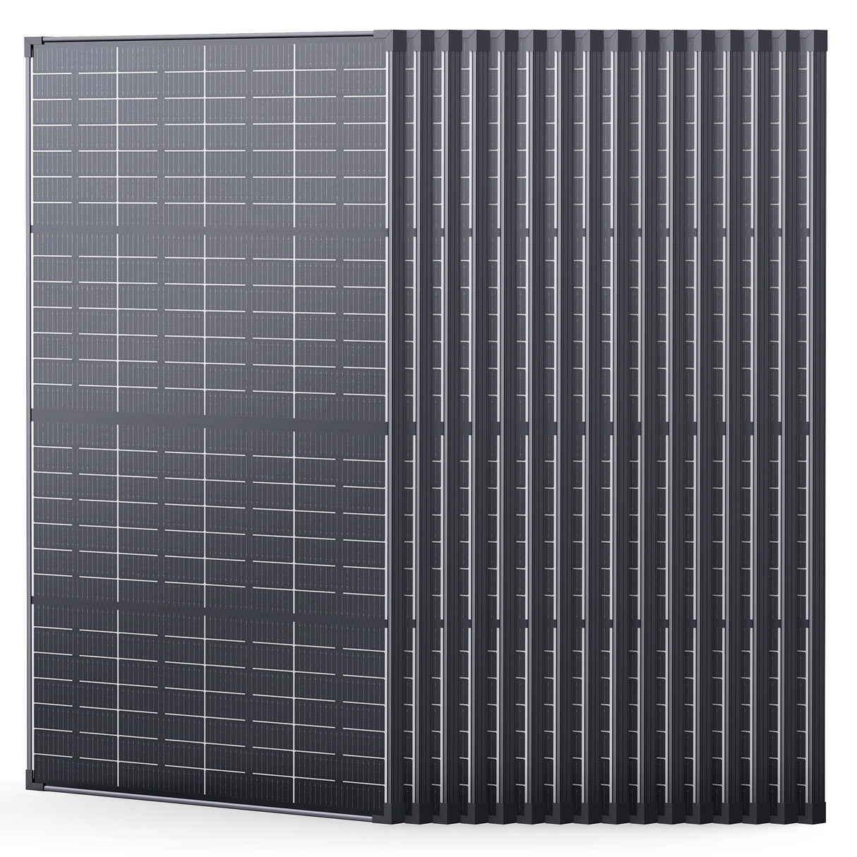 215W N-Type Anti-Shade Bifacial Solar Panel