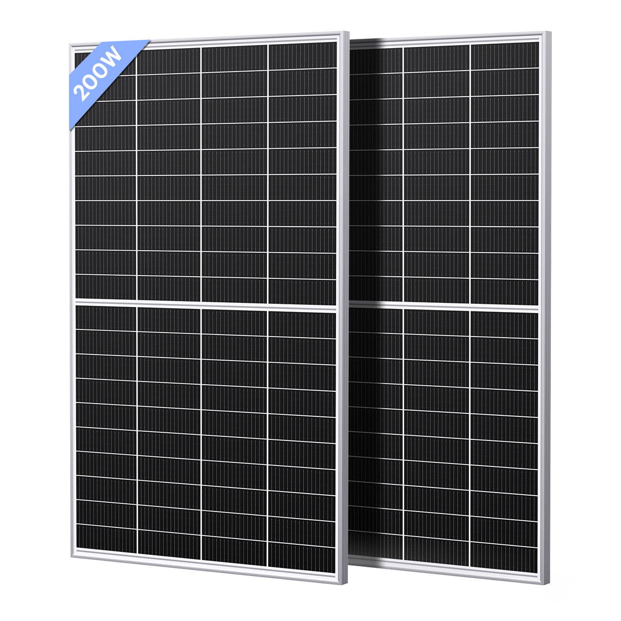 200W N-Type Bifacial Solar Panel – Silver Frame