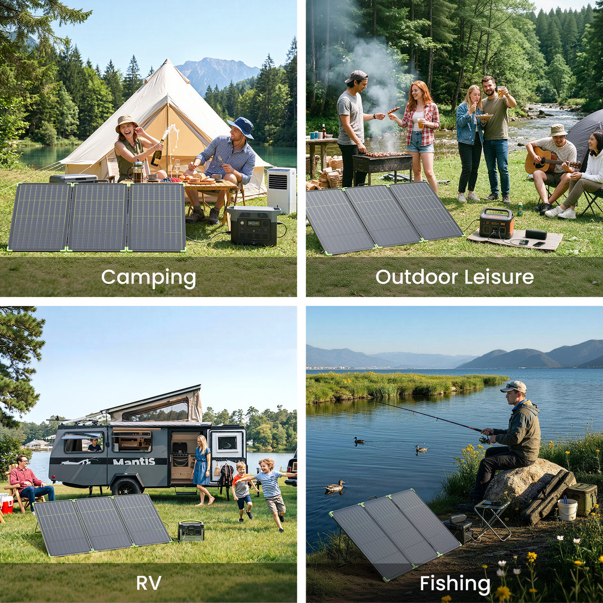 200W N-Type Foldable Solar Panel