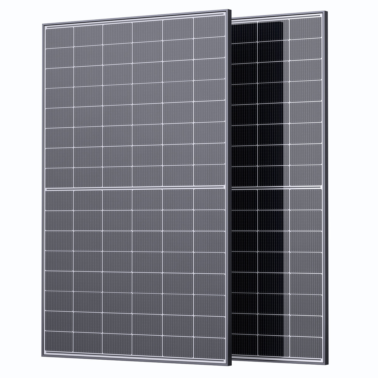 450W N-Type Bifacial Solar Panel - White Glass