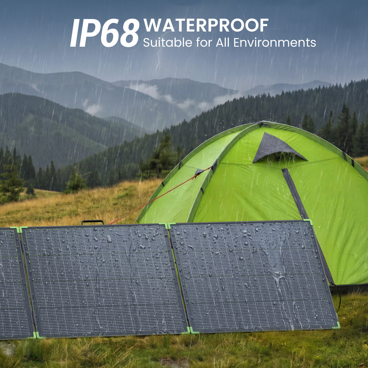 500W N-Type Foldable Solar Panel