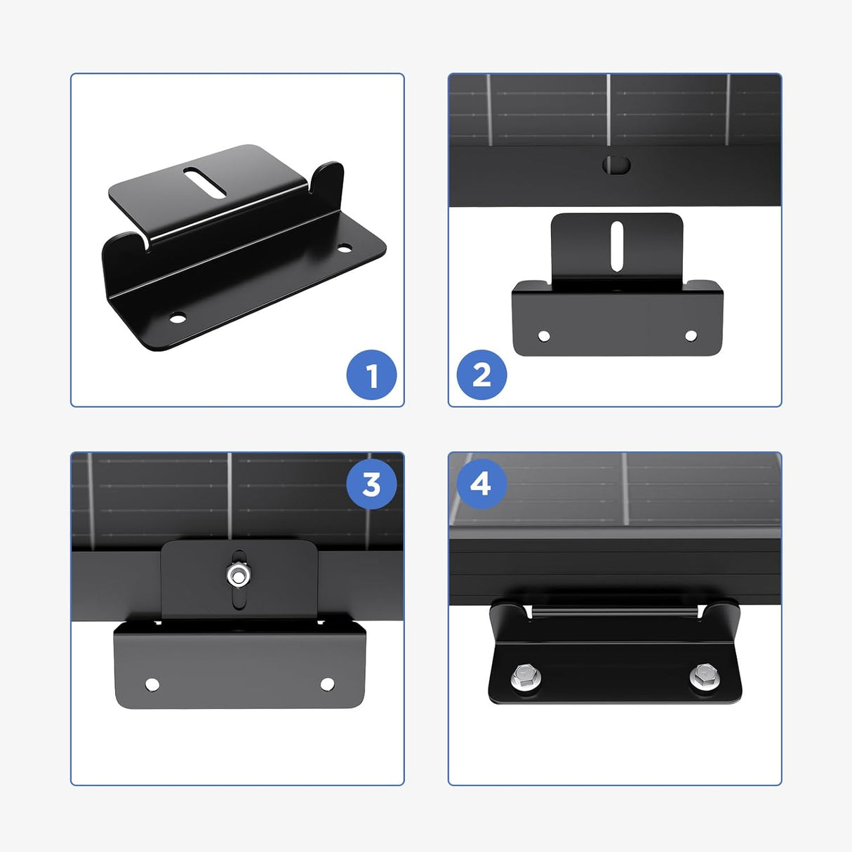 Solar Panel Mounting Z Brackets