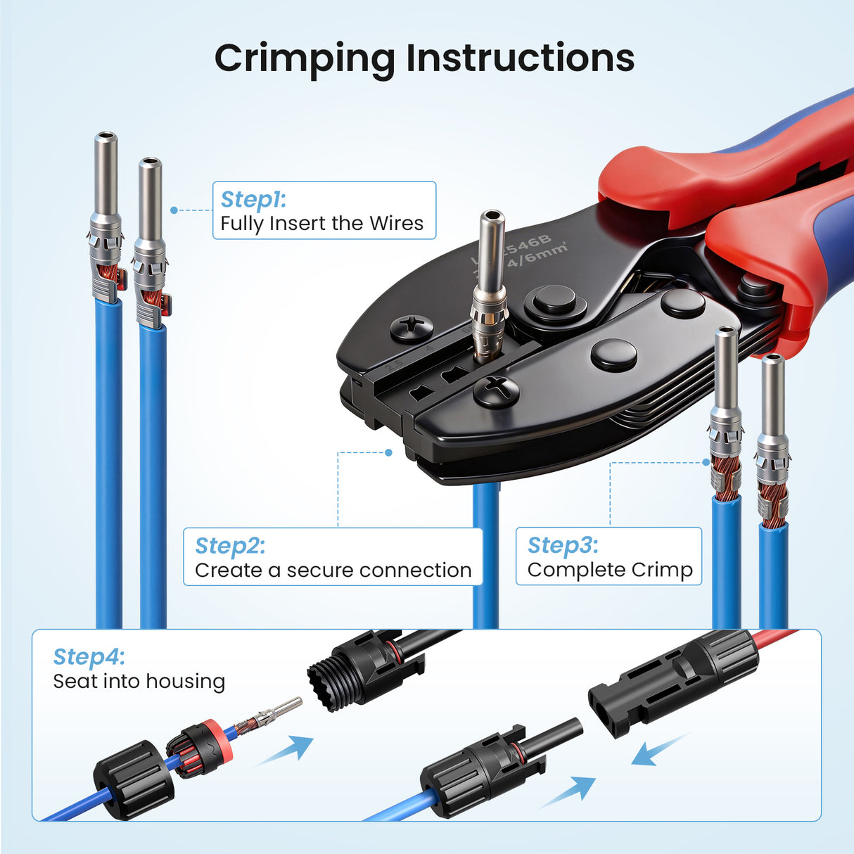Solar Crimper Tool Kit
