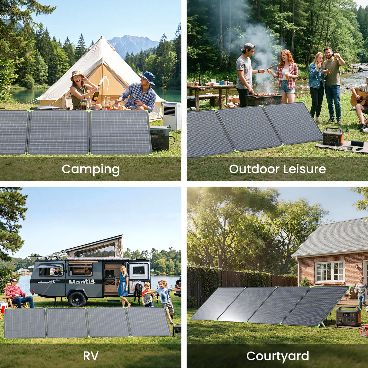 500W N-Type Foldable Solar Panel
