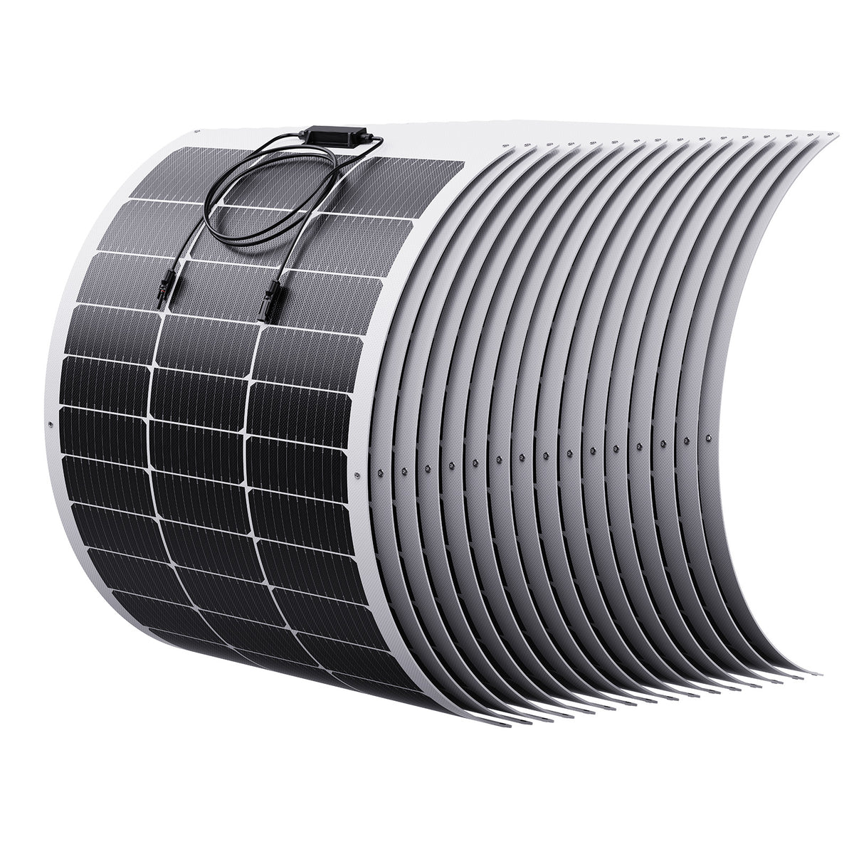 100W Flexible Solar Panel – White Frame