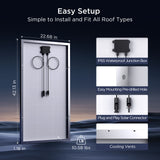 100W Solar Panel