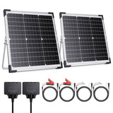 15W 12V Solar Battery Maintainer & Trickle Charger