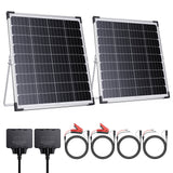 30W 12V Solar Battery Maintainer & Trickle Charger