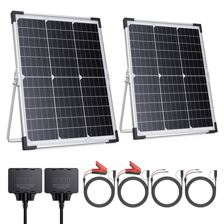 20W 12V Solar Battery Maintainer & Trickle Charger
