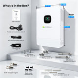 6.5KW Split-Phase Pure Sine Wave Hybrid Solar Inverter