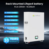 5.4kW Hybrid Solar Power System Kit with 6.5kW Hybrid Inverter & 10kWh LiFePO4 Battery