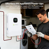 6.5KW Split-Phase Pure Sine Wave Hybrid Solar Inverter