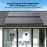 6.5KW Split-Phase Pure Sine Wave Hybrid Solar Inverter