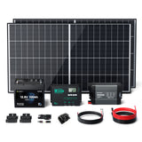 400W 12V Complete Solar Panel Kit
