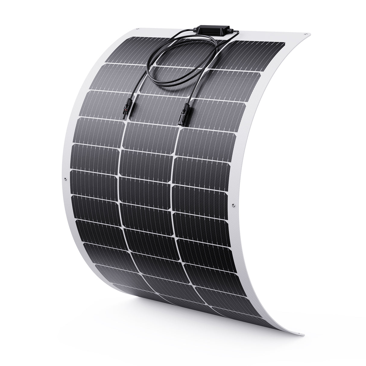 100W Flexible Solar Panel – White Frame