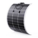 100W Flexible Solar Panel – White Frame