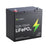 Callsun 12V 100Ah LiFePO4 deep cycle battery with built-in smart BMS against a clean white background.