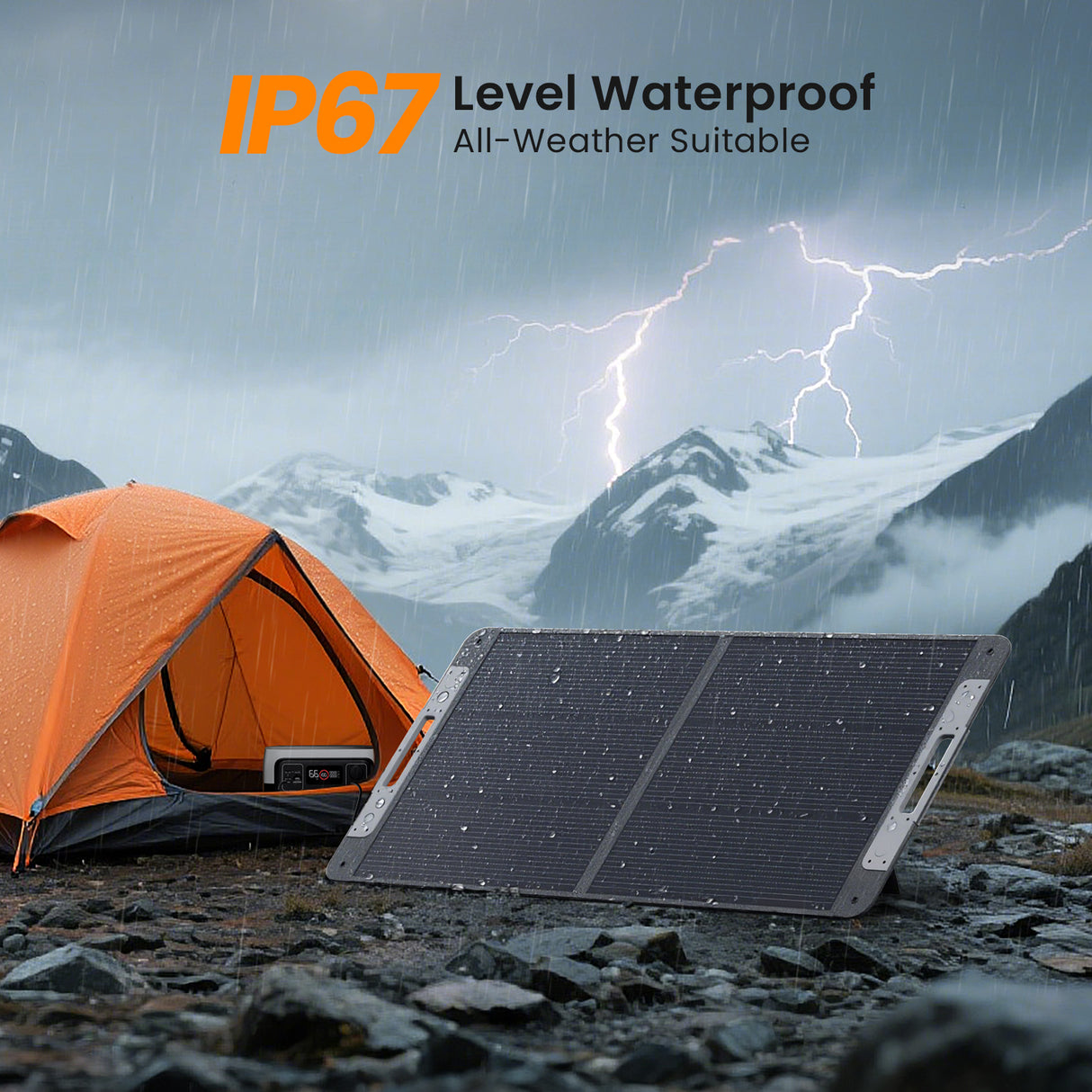 110W N-Type Portable Solar Panel