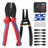 Callsun solar crimper tool kit including a professional crimper, wire stripper, solar connectors, and spanners for DIY PV setup.