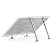Callsun adjustable solar panel tilt mount brackets for 50W to 400W rigid panels featuring heavy duty aluminum for RV and off grid setups.