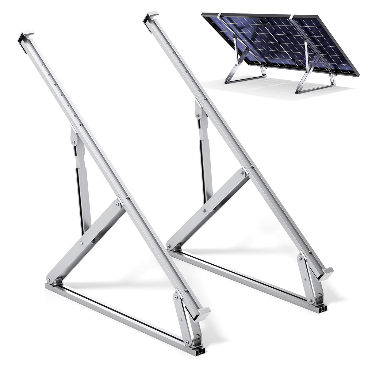 44in Solar Panel Tilt Mount Brackets