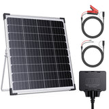 30W 12V Solar Battery Maintainer & Trickle Charger