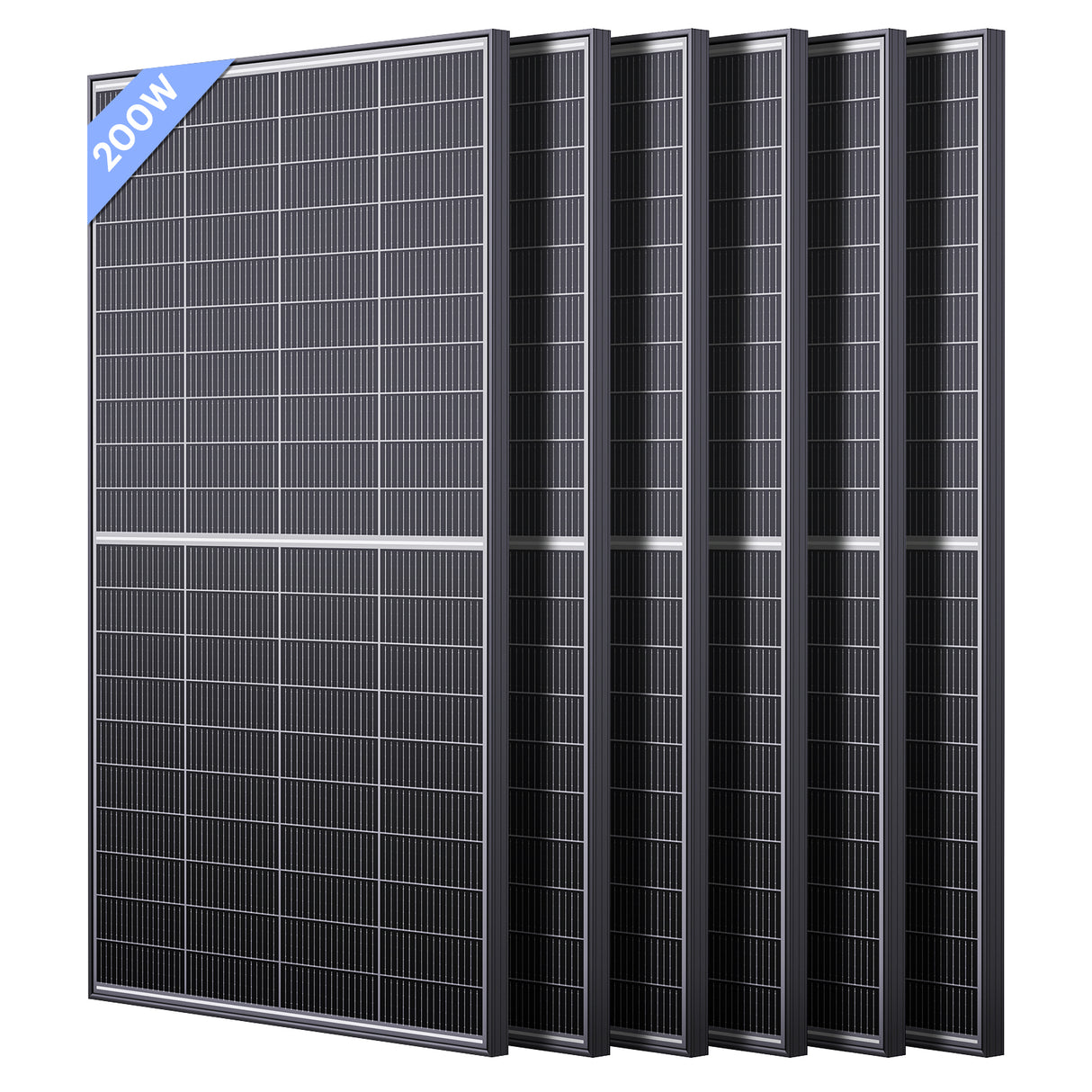 400W N型 16BB 両面ソーラーパネル 200ワット 2個