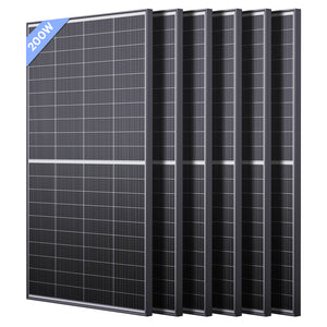 400W N型 16BB 両面ソーラーパネル 200ワット 2個