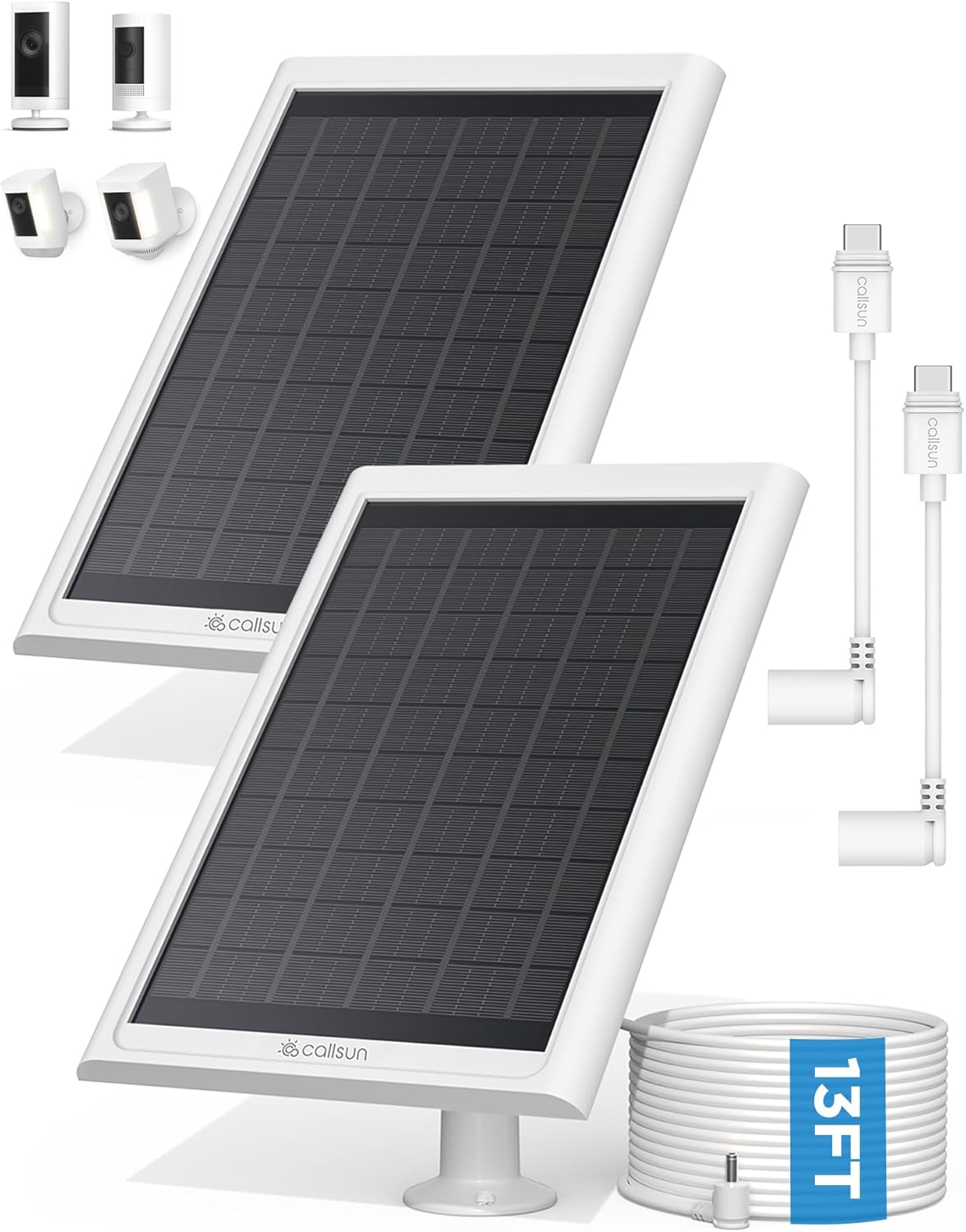 6W Solar Panel for For Ring Camera