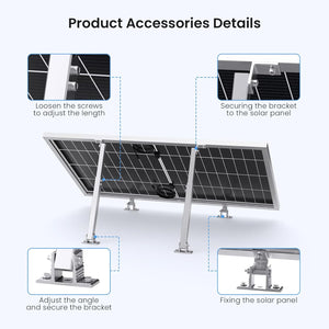 Adjustable Solar Panel Tilt Mount Brackets