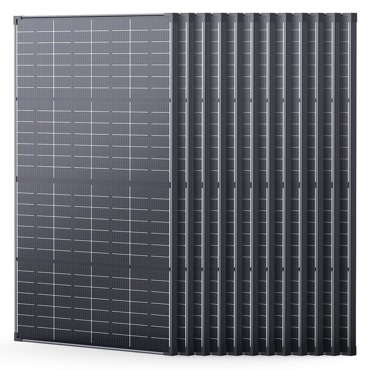 215W N-Type Anti-Shade Bifacial Solar Panel