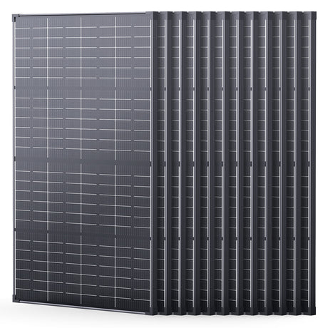 215W N-Type Anti-Shade Bifacial Solar Panel