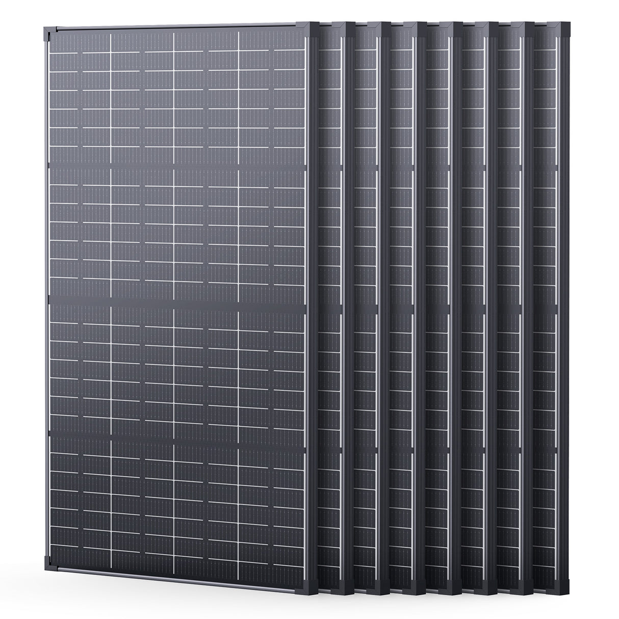 215W N-Type Anti-Shade Bifacial Solar Panel