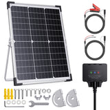 20W 12V Solar Battery Maintainer & Trickle Charger