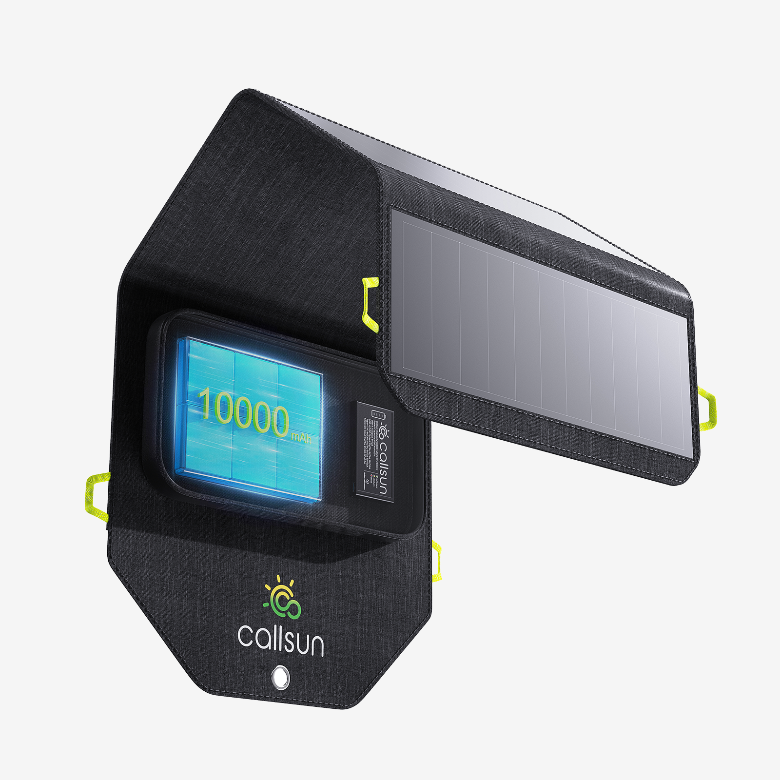 Callsun 28W Solar Panel Built-in 10000mAh Battery