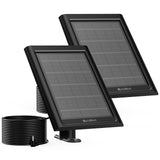 2.4W Solar Panel for For Ring Camera – Black Frame