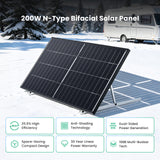 800W 12V Complete Solar Panel Kit
