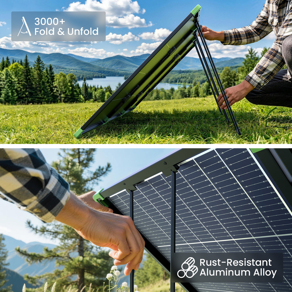200W N-Type Foldable Solar Panel