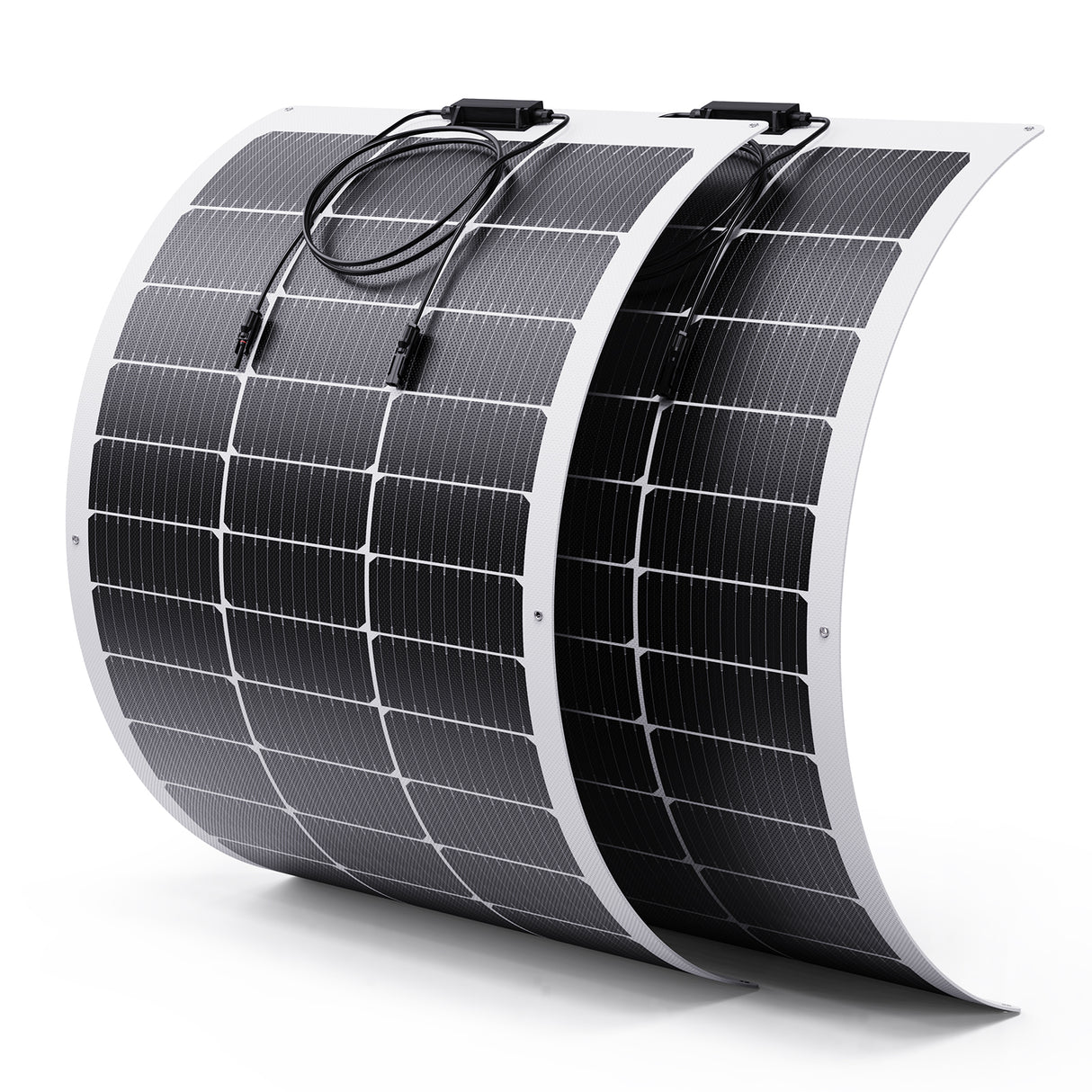 100W Flexible Solar Panel – White Frame