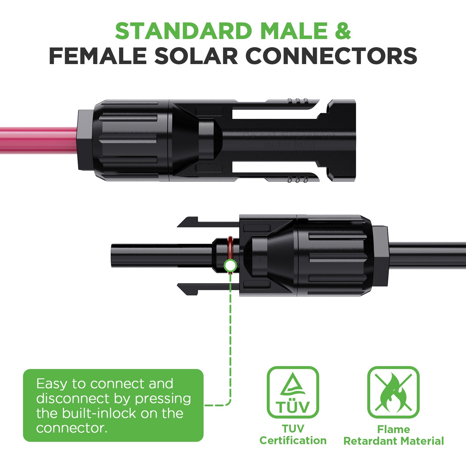 16AWG MC4 Cable