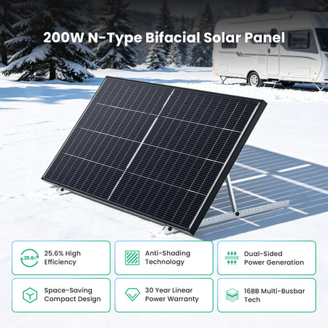 400W 12V Complete Solar Panel Kit