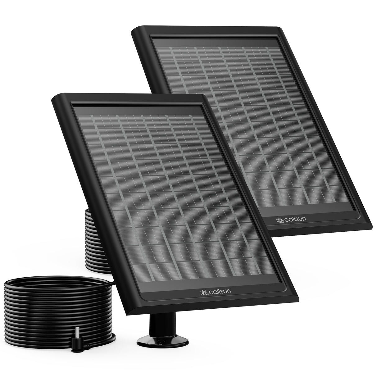 6W Solar Panel for For Ring Camera – Black Frame