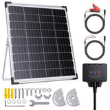 30W 12V Solar Battery Maintainer & Trickle Charger
