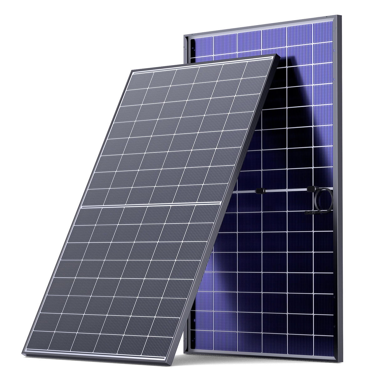 450W N-Type Bifacial Solar Panel - White Glass