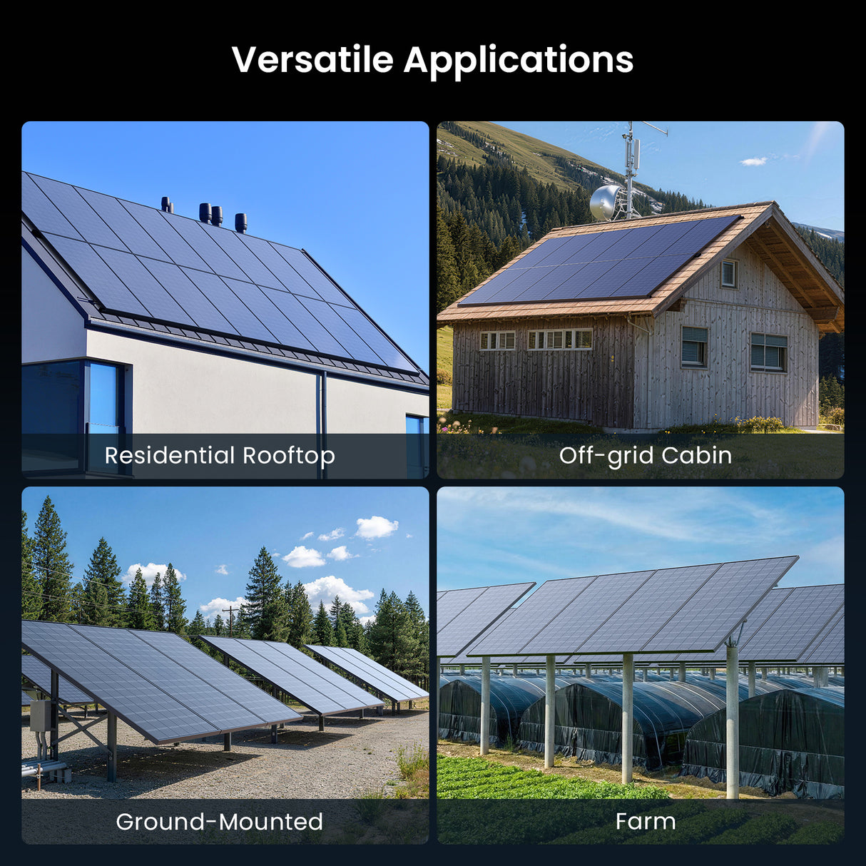 450W N-Type Solar Panel(2 pcs)