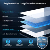 450W N-Type Solar Panel(2 pcs)