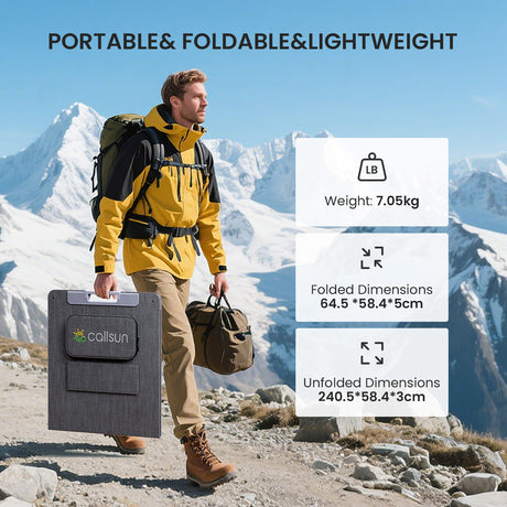 220W N-Type Portable Solar Panel