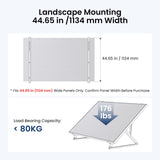 44in Solar Panel Tilt Mount Brackets